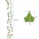 Gardlov Artificial Ivy Garland, 12.6m, Green