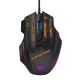 Wozinsky WMGK-1179W laidinė optinė žaidimų pelė 7200 DPI su RGB apšvietimu - juoda