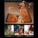 Supcase UB Grip Mag MagSafe dėklas iPhone 17 Pro Max, oranžinis-pilkas