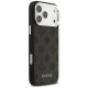 „Guess Peony Hot Stamp Script MagSafe“ dėklas „iPhone 17 Pro Max“, juodas