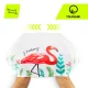 Moteriška silikoninė plaukimo kepuraitė TSUNAMI Flamingo