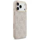 Guess 4G PU Classic Logo MagSafe dėklas iPhone 17 Pro Max, rožinis