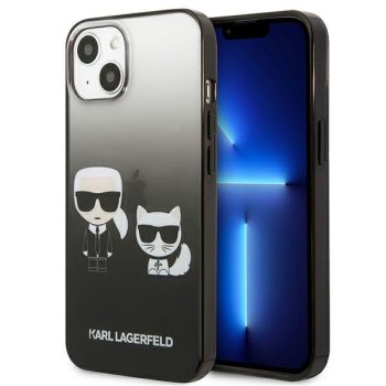 Karl Lagerfeld Gradient Ikonik Case for iPhone 13 mini Black