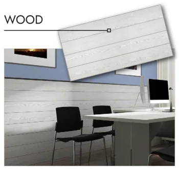 Dekoratyvinė sienų plokštė WOOD 500x1000mm, 3mm