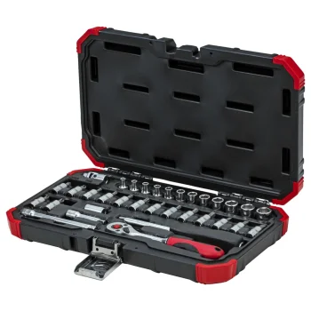 GEDORE red galvučių ir antgalių rinkinys 1/4", 33 dalys, 4–13 mm, R49003033