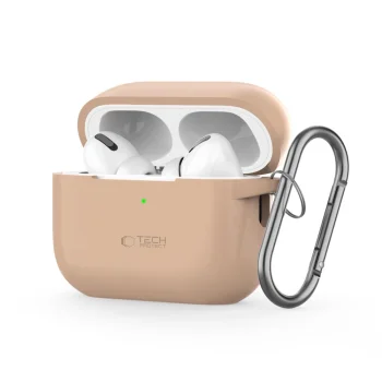 Tech-Protect dėklas Apple AirPods Pro 1 / 2 su karabinu, bežinis