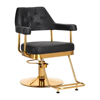 Gabbiano Granada Hairdressing Chair Black/Gold