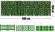 Balcony Terrace Weather Resistant Cover Privacy Screen Fence, 1x5m