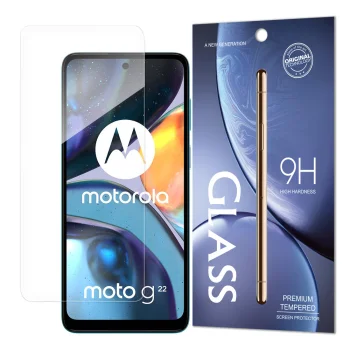Apsauginis grūdintas stiklas 9H skirtas Motorola Moto G22