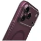Dėklas Uniq Airsuit Magclick Charging iPhone 18 Pro Max / 17 Pro Max, bordo