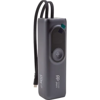 Išorinė baterija 25000mAh, 100W, 3x USB-C, 1x USB-A