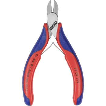 Elektronikos šoninio kirpimo replės KNIPEX 77 02 115, 115 mm