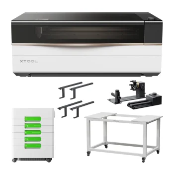 Lazerinio graviravimo staklės xTool P3 80W All-in-One rinkinys
