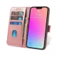 Atverčiamas dėklas Samsung Galaxy S23+ Magnet Case, rožinis