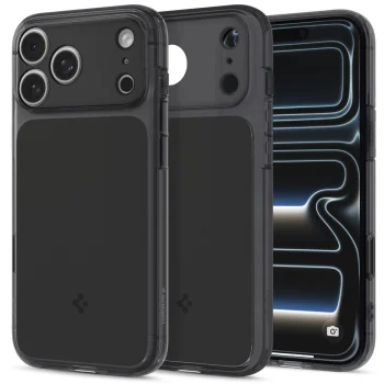 Dėklas Spigen Ultra Hybrid MagSafe telefonui iPhone 18 Pro / 17 Pro, Matte Black