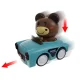 Iso Trade sensoriniai žaisliniai automobiliai-gyvūnai, 4 vnt.