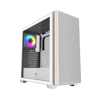 Kompiuterio korpusas Darkflash DS900WS su 4 ARGB ventiliatoriais, baltas
