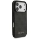 Guess dėklas iPhone 17 Pro telefonui 4G Classic, juodas