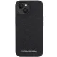 Karl Lagerfeld iPhone 15 Case HC Quilted K Pattern, Black