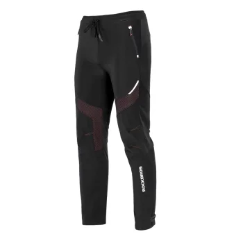 Rockbros Patrol neperpučiamos sportinės kelnės, XL dydis, juodos