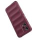 Hurtel Magic Shield Case for Xiaomi Redmi Note 12 5G / Poco X5 5G, Burgundy