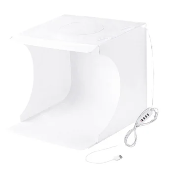 Puluz PU5023 sulankstoma LED fotodėžė, 23 cm