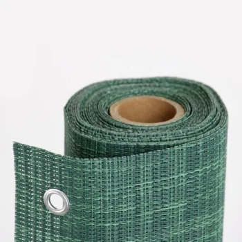TEXSTYLE ALL GREEN Decorative Privacy Screen, 650 g/m², 1 x 5 m, Green