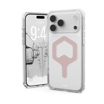 UAG Plyo MagSafe dėklas iPhone 17 Pro Max telefonui, skaidrus rožinis