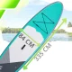 AquaPaddle Cruise pripučiama SUP irklentė su priedais 335x84x15 cm, žalia