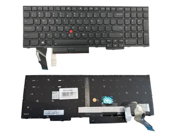 Lenovo E580 Keyboard with Backlight, Black