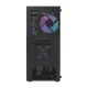 Kompiuterio korpusas Darkflash DK351 + 4 RGB ventiliatoriai, juodas