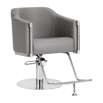 Gabbiano Burgos Hairdresser Chair, Grey