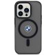 BMW Signature MagSafe dėklas iPhone 14 Pro Max telefonui, juodas