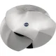 Alessi Resonance ABI02 vaisinė, 38 cm, sidabrinė