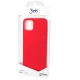 Samsung Galaxy S21 (SM-G991) 3MK Matt Case Cover, Red