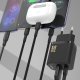 Dudao A27 Max 35W GaN Wall Charger, USB-C / USB-A, Black