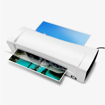 A4 A5 laminatorius su 20 vnt. laminavimo plėvelių