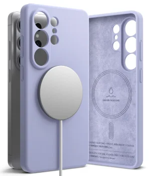 Ringke Silicone MagSafe dėklas Samsung Galaxy S26 Ultra, violetinis