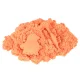 Kinetinis smėlis maišelyje, 1 kg, oranžinis