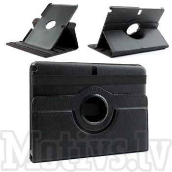 Rotacinis dėklas Samsung Galaxy Note 10.1 / Tab Pro 10.1", juodas