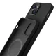 3mk Hardy Silicone MagCase dėklas iPhone 14 Plus, pilkas