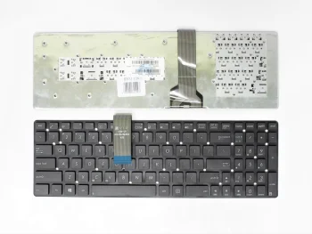 Asus K55, A55, R500, X751 nešiojamojo kompiuterio klaviatūra, juoda