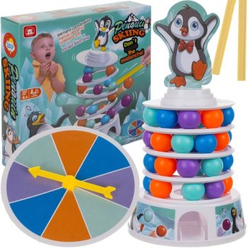 Kruzzel 00024718 Penguin on the Tower Skill Game