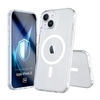 3mk Armor MagCase dėklas iPhone 15, skaidrus