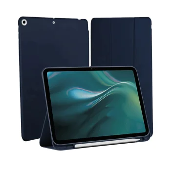 Etteri planšetinio kompiuterio dėklas Apple iPad 10.2" (2019 / 2020 / 2021), tamsiai mėlynas