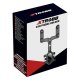 Xtrobb 24983 Rearview Mirror Car Phone Holder, Black/Silver