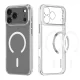 Dux Ducis Clin Mag dėklas iPhone 17 Pro Max su MagSafe, skaidrus