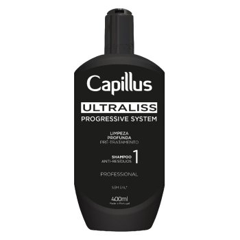 Giliai valantis šampūnas Activeshop Capillus Ultraliss Nanoplastia Step 1, 400 ml