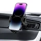 Tech-Protect V5 Automobilinis telefono laikiklis (Panelei / Grotelėms) - Juodas
