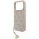 Guess iPhone 17 Pro dėklas 4G Charms Collection MagSafe, rožinis